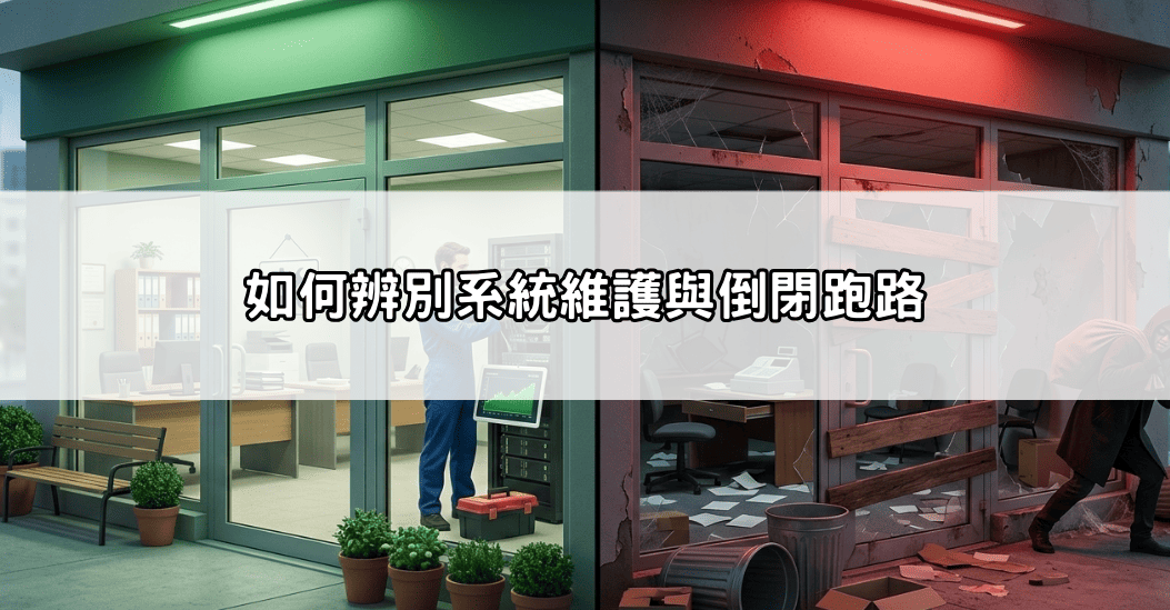 如何辨別系統維護與倒閉跑路